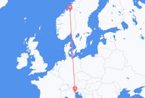 Flyrejser fra Venedig til Trondheim