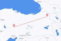 Vluchten van Kayseri naar Kars