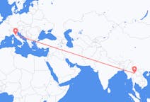 Flights from Chiang Rai Province, Thailand to Florence, Italy