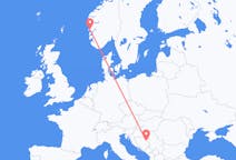 Flüge von Tuzla, Bosnien und Herzegowina nach Bergen, Norwegen