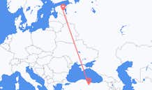 Flyg från Tokat, Turkiet till Tartu, Estland