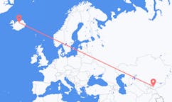 Loty z Andiżan, Uzbekistan do Akureyri, Islandia