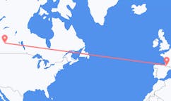 Flyreiser fra Lloydminster, Canada til Pau, Frankrike