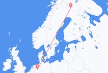 Vluchten van Münster, Duitsland naar Kolari, Finland
