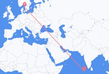 Flights from Dharavandhoo, Maldives to Gothenburg, Sweden
