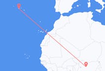 Flights from Kaduna, Nigeria to Pico Island, Portugal