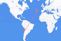 Flyreiser fra La Serena, Chile til Ponta Delgada, Portugal