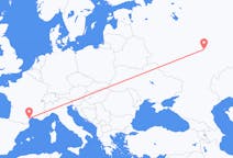 Flights from Saransk, Russia to Béziers, France