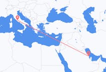 Flyreiser fra Dammam, Saudi-Arabia til Roma, Italia