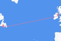 Flyg från Saint-Pierre, S:t Pierre och Miquelon till Dublin, Irland