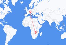 Flyreiser fra Bulawayo, Zimbabwe til Pisa, Italia