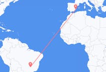 Flyreiser fra Uberlândia, Brasil til Alicante, Spania