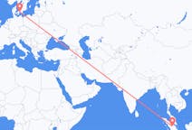 Flights from Pekanbaru to Copenhagen