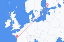 Flyrejser fra La Rochelle til Turku
