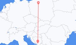 Flug frá Mostar, Bosníu og Hersegóvínu til Bydgoszcz, Póllandi