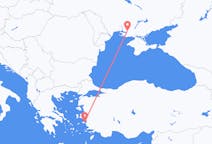 Flüge von der Stadt Cherson in die Stadt Samos