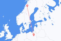 Flights from Warsaw, Poland to Hemavan, Sweden