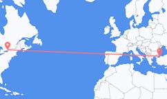 Flyreiser fra Kingston, Canada til Istanbul, Tyrkia