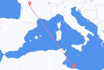 Flyreiser fra Tripoli, Libya til Limoges, Frankrike