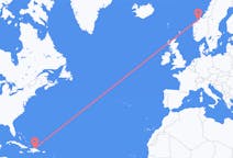 Flyg från Puerto Plata till Kristiansund