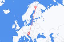 Flights from Zadar to Rovaniemi