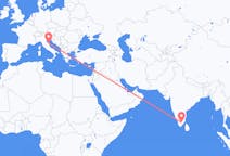 Flyg från Madurai, Indien till Ancona, Italien