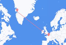 Рейсы из Илулиссат, Гренландия в Париж, Франция