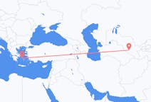 Flyrejser fra Bukhara, Usbekistan til Ano Syros, Grækenland