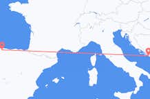 Flyrejser fra Santiago del Monte til Dubrovnik