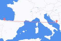 Flug frá Santiago del Monte til Dubrovnik
