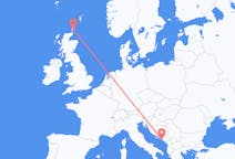 Flyrejser fra Kirkwall, Skotland til Dubrovnik, Kroatien