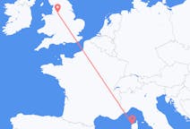 Flyreiser fra Calvi, Haute-Corse, Frankrike til Manchester, England