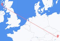 Flights from from Tiree to Budapest