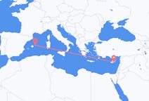 Flyreiser fra Mahon, til Larnaka