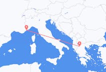 Flights from Kastoria, Greece to Nice, France