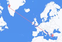 Flights from Kangerlussuaq to Karpathos