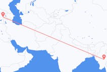 Flyreiser fra Heho, Myanmar (Burma) til Iğdır, Tyrkia