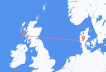 Flights from Tiree, the United Kingdom to Billund, Denmark