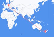 新西兰出发地 因弗卡吉尔飞往新西兰目的地 维也纳的航班