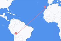 Flights from Oruro, Bolivia to Lanzarote, Spain