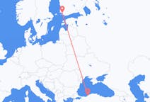 Loty z Zonguldak, Turcja z Turku, Finlandia