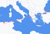 Flyrejser fra Sétif, Algeriet til Istanbul, Tyrkiet