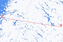 Loty z miasta Sandnessjøen do miasta Arvidsjaur