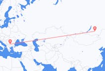 Flights from Chita, Russia to Sofia, Bulgaria