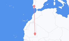 Flights from Nema to Faro District