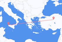 Flyreiser fra Trapani, Italia til Ankara, Tyrkia