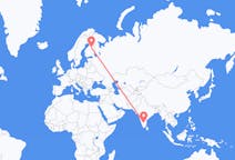 Flights from Bengaluru, India to Kajaani, Finland