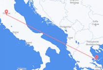 Flyrejser fra Firenze, Italien til Skiathos, Grækenland