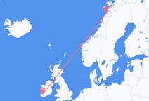 Flyg från Killorglin, Irland till Bodø, Norge