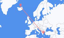 出发地 冰岛出发地 格里姆赛目的地 希腊雅典的航班